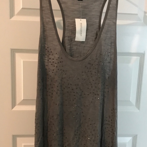 Banana Republic studded gray tank. NWT - womens size L. - Picture 5 of 13